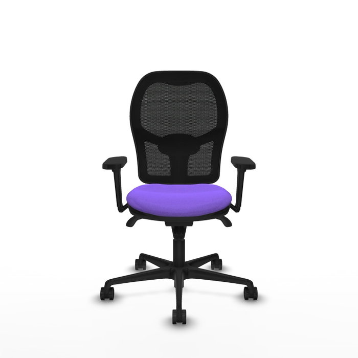 PIQUERAS Y CRESPO Silla de oficina Jorquera Lila y Negro PIQUERAS Y CRESPO Silla de oficina Jorquera Lila y Negro