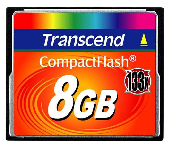 Transcend Compact Flash 8 GB TS8GCF133