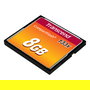 Transcend TS8GCF133 Tarjeta CompactFlash de 8GB MLC, Velocidad 133X, Lectura 50 MB/s, Escritura 20 MB/s, Color Negro