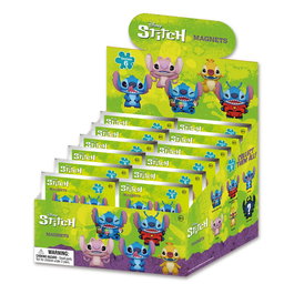 Lilo & Stitch Imáns Stitch 3D Series 6 Blind Pack Expositor (12)
