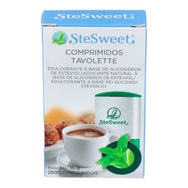 STEVIA Stevia 250 Tabletas Edulcorante Natural para Café y Té