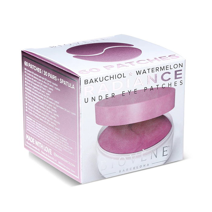 Biovene Radiance Parches de Máscara para el Contorno de Ojos con Bakuchiol y Sandía, 60 pzs Biovene Radiance Parches de Máscara para el Contorno de Ojos con Bakuchiol y Sandía, 60 pzs