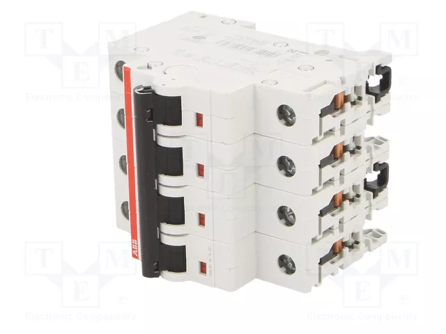ABB S200M-C16 Interruptor magnetotérmico 4 polos 16A C ABB S200M-C16 Interruptor magnetotérmico 4 polos 16A C