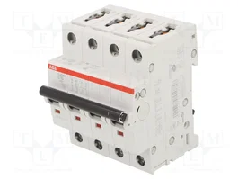 ABB S200M-C16 Interruptor magnetotérmico 4 polos 16A C