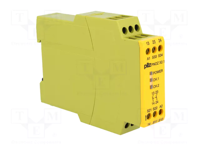 Pilz PNOZ X2.1 24VAC/DC 2n/o 774306 Relé de Seguridad