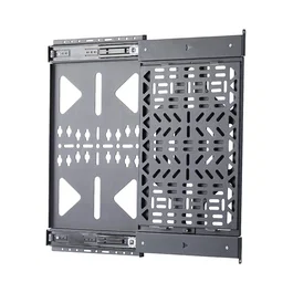 StarTech.com 1S-AV-WALL-MOUNT Panel de pared extraíble para componentes AV, Negro
