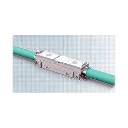 Easylan fixLink Extender Transmisor y Receptor de Red Cat.6A (CKEFFL00), 90 m, 10/100/1000/10000 Mbit/s, Geschirmt, Plata, IP20