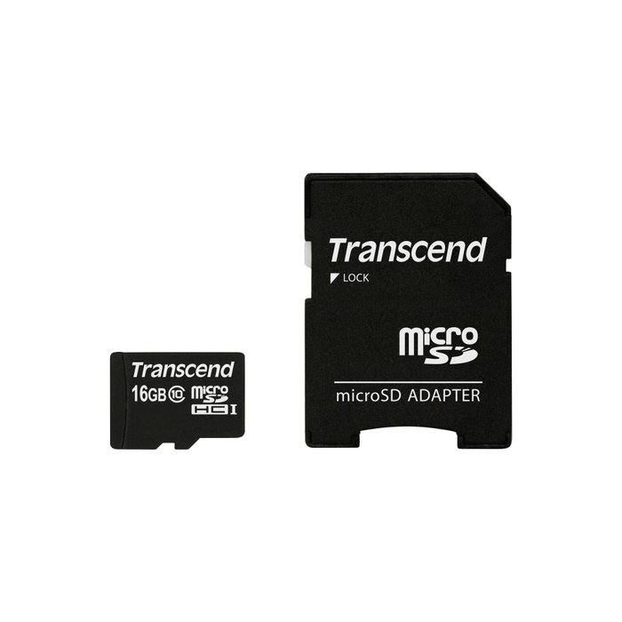 Transcend TS16GUSDHC10 Tarjeta MicroSDHC 16 GB Clase 10 Transcend TS16GUSDHC10 Tarjeta MicroSDHC 16 GB Clase 10