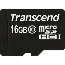 Transcend TS16GUSDHC10 Tarjeta MicroSDHC 16 GB Clase 10