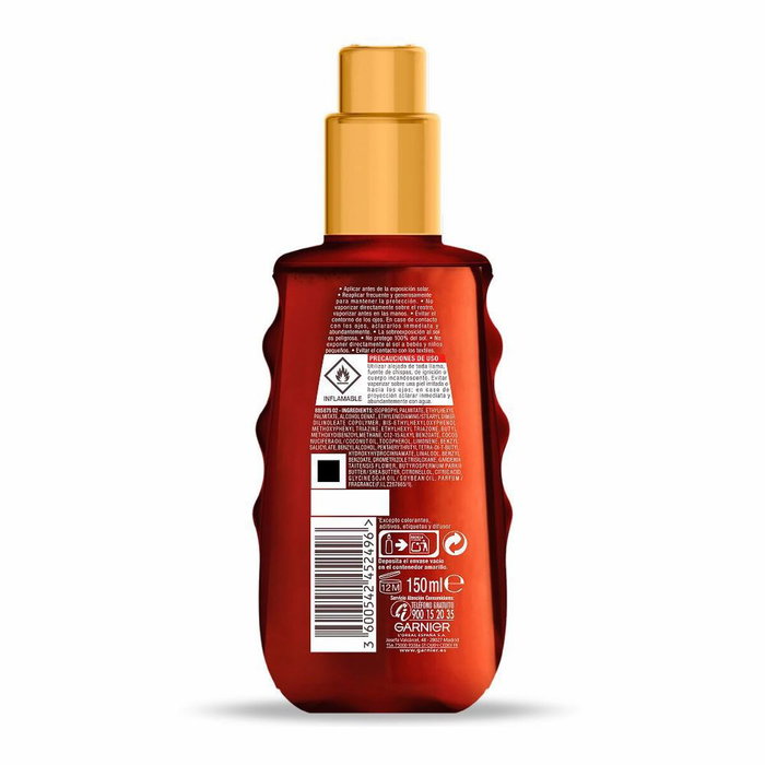 Garnier Aceite Protector Delial Ideal Bronze SPF20 150 ml