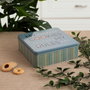 Quid Caja Acero Carbono Energy 20x20x7 cm Azul