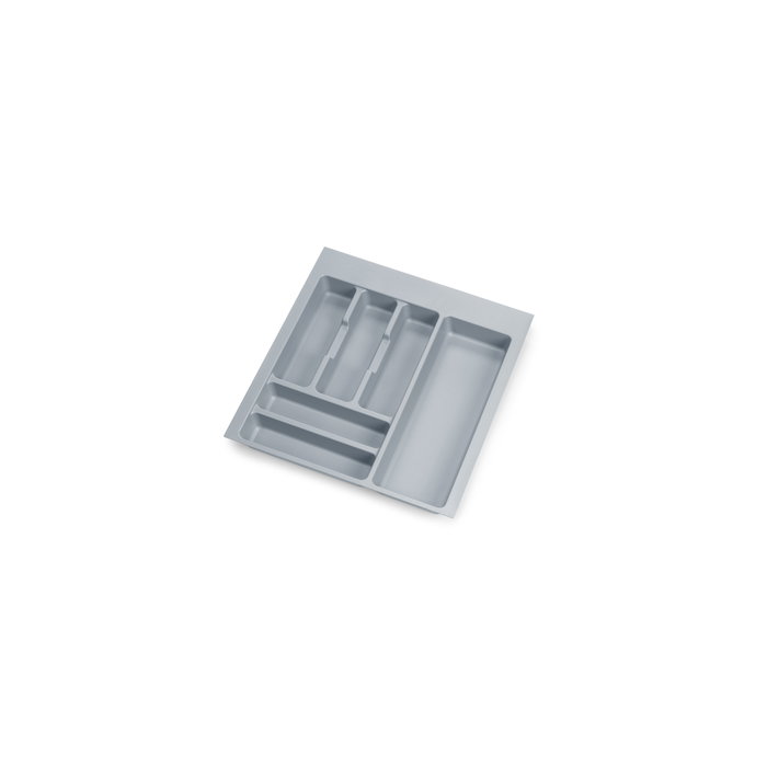 Emuca Cubertero Optima para cajón Universal, Módulo 500mm, Gris Emuca Cubertero Optima para cajón Universal, Módulo 500mm, Gris