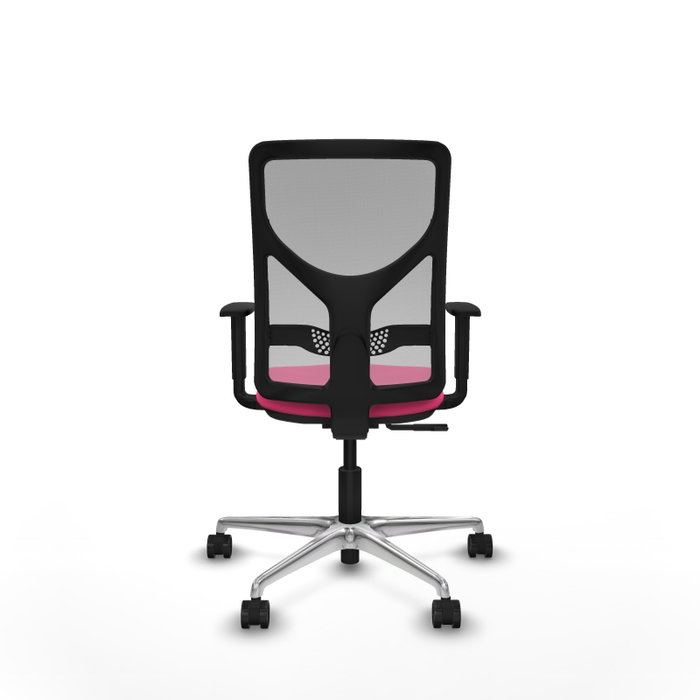 PIQUERAS Y CRESPO Silla de oficina Motilla con mecanismo Sincro, Rosa y Gris PIQUERAS Y CRESPO Silla de oficina Motilla con mecanismo Sincro, Rosa y Gris