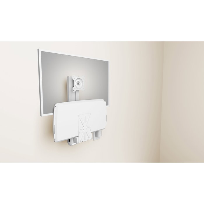 ICY BOX IB-WS700-W Sit-Stand-Workstation Blanco
