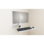 ICY BOX IB-WS700-W Sit-Stand-Workstation Blanco