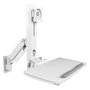 ICY BOX IB-WS700-W Sit-Stand-Workstation Blanco