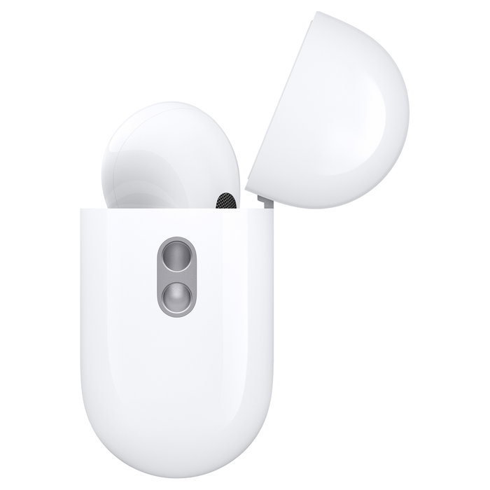 Apple AirPods Pro (2da generación) Auriculares Inalámbricos Bluetooth con Estuche de Carga MagSafe USB-C, Cancelación Activa de Ruido, Blanco