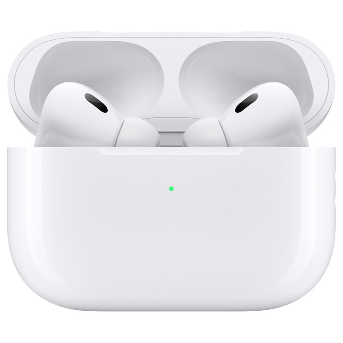 Apple AirPods Pro (2da generación) Auriculares Inalámbricos Bluetooth con Estuche de Carga MagSafe USB-C, Cancelación Activa de Ruido, Blanco