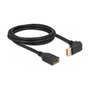 DeLOCK Cable extensor DisplayPort macho 90° abajo a hembra 8K 2 m