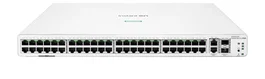 HPE Aruba JL808A Switch Instant On 1960 Gestionado L2+, 48 Puertos Gigabit RJ-45 + 2 Puertos 10GBase-T + 2 SFP+, Apilable, 1U, Sin PoE, 176 Gbit/s