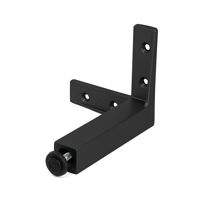 MAFOS Pata Quadro Zamak Negro Altura H120