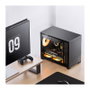 Jonsbo D32 STD Black Caja de ordenador Mini mATX con vidrio templado