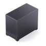 Jonsbo D32 STD Black Caja de ordenador Mini mATX con vidrio templado