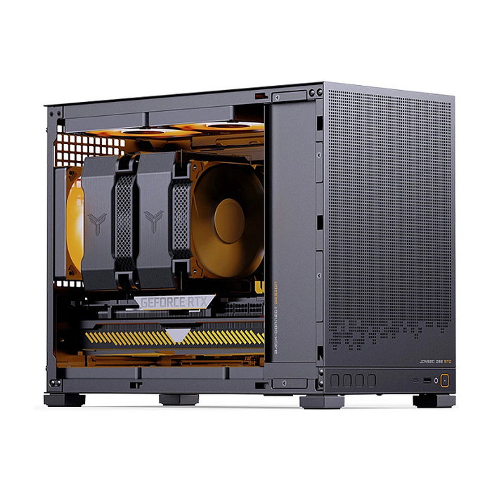 Jonsbo D32 STD Black Caja de ordenador Mini mATX con vidrio templado Jonsbo D32 STD Black Caja de ordenador Mini mATX con vidrio templado