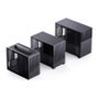 Jonsbo D32 STD Black Caja de ordenador Mini mATX con vidrio templado