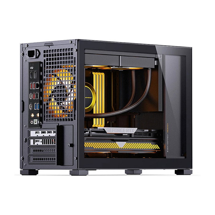 Jonsbo D32 STD Black Caja de ordenador Mini mATX con vidrio templado Jonsbo D32 STD Black Caja de ordenador Mini mATX con vidrio templado