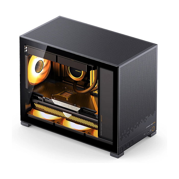 Jonsbo D32 STD Black Caja de ordenador Mini mATX con vidrio templado Jonsbo D32 STD Black Caja de ordenador Mini mATX con vidrio templado