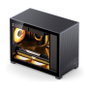 Jonsbo D32 STD Black Caja de ordenador Mini mATX con vidrio templado
