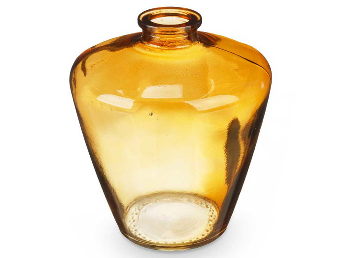 Giftdecor Frasco de Cristal Diamante Ámbar