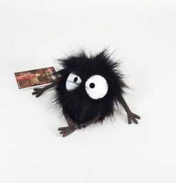 Studio Ghibli Colgante Peluche Noiraude 7 cm