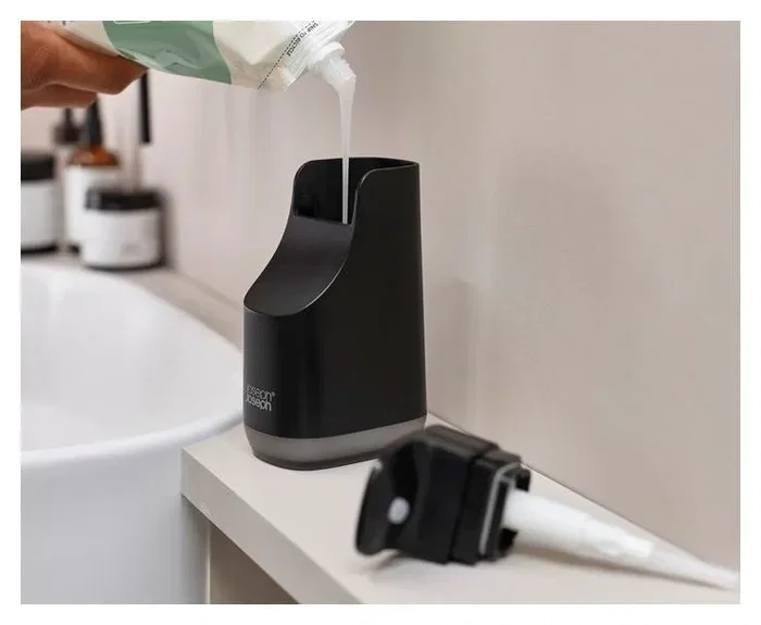 Joseph Joseph Slim Compact Soap Pump Negro Joseph Joseph Slim Compact Soap Pump Negro