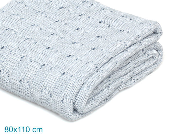 KioKids Manta Azul de Bambú 100% Termoclimática para Bebé, Certificado OEKO-TEX, 80x110 cm KioKids Manta Azul de Bambú 100% Termoclimática para Bebé, Certificado OEKO-TEX, 80x110 cm