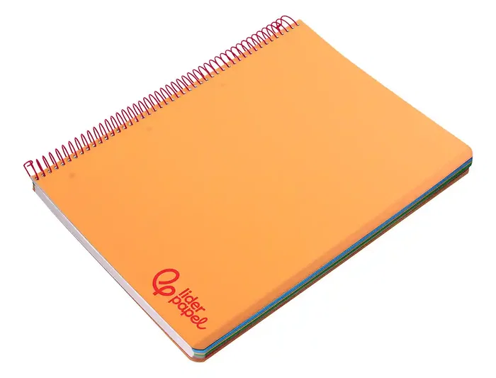 Liderpapel Cuaderno Espiral A5 Micro Wonder Tapa Plástico 120 Hojas 90gr Cuadro 5mm Color Naranja Liderpapel Cuaderno Espiral A5 Micro Wonder Tapa Plástico 120 Hojas 90gr Cuadro 5mm Color Naranja