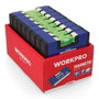 Workpro Nivel magnético de bolsillo, 10 cm