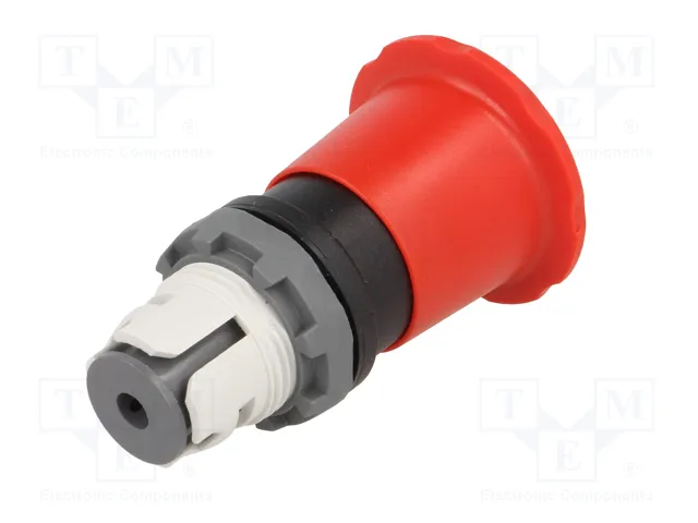 ABB Interruptor de emergencia MPI de 22mm rojo