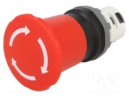 ABB Interruptor de emergencia MPI de 22mm rojo