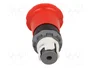 ABB Interruptor de emergencia MPI de 22mm rojo