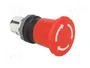 ABB Interruptor de emergencia MPI de 22mm rojo
