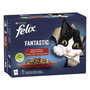 Felix Fantastic Sab-Campo Jelly 6x12x85g Comida para Gatos en Gelatina