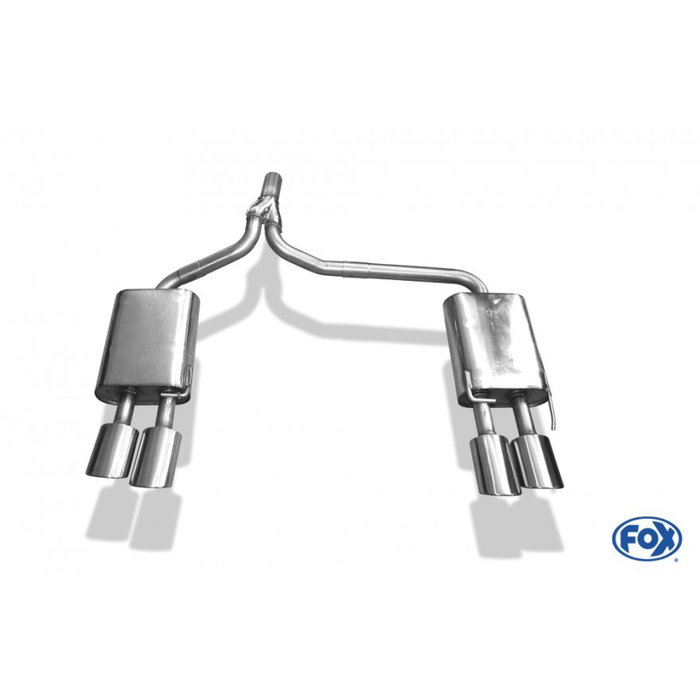 Fox Tubo Escape Fo042004-366 FXFO042004-366 Homologado Alto Rendimiento