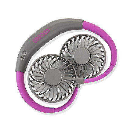 UNOLD 86699 Breezy Ventilador de Cuello Púrpura