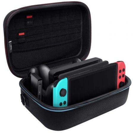 Trust Gaming Funda Rígida GXT 1247 para Nintendo Switch y Accesorios Negra