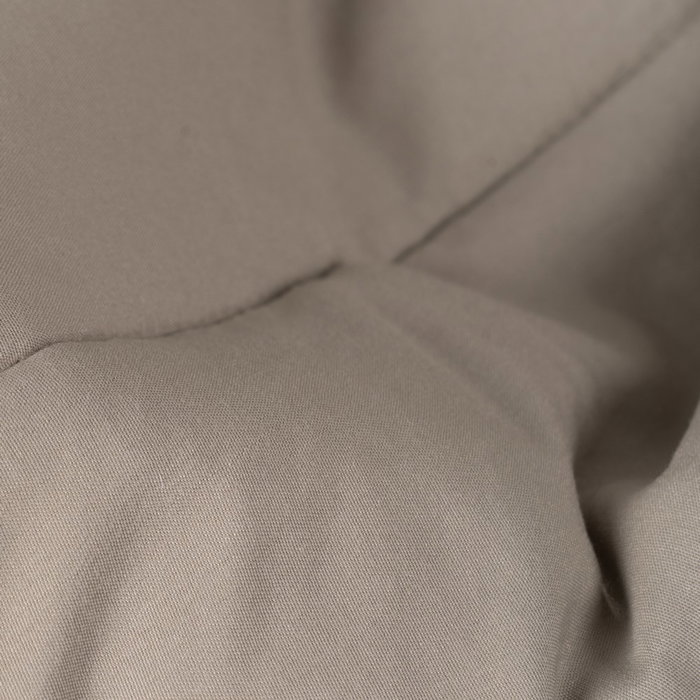 Colcha Taupe Poliester Dormitorio 180 X 260 cm