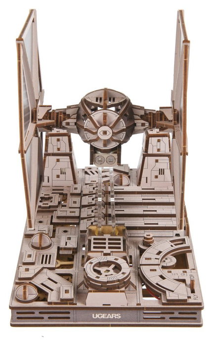 Ugears Star Wars Maqueta de madera TIE Fighter Ugears Star Wars Maqueta de madera TIE Fighter