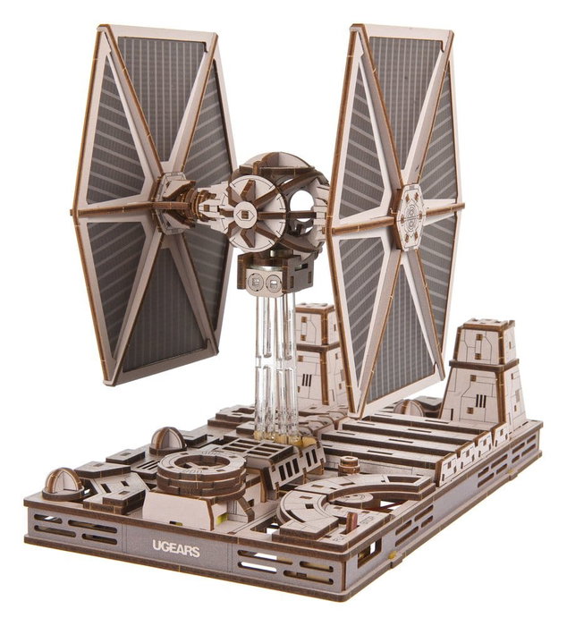 Ugears Star Wars Maqueta de madera TIE Fighter Ugears Star Wars Maqueta de madera TIE Fighter