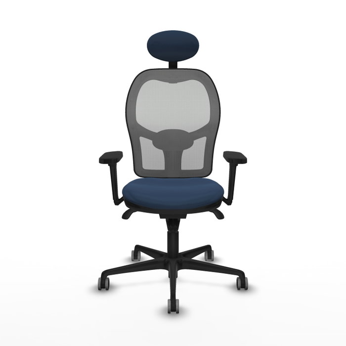 PIQUERAS Y CRESPO Silla de oficina Jorquera Azul marino y Gris PIQUERAS Y CRESPO Silla de oficina Jorquera Azul marino y Gris